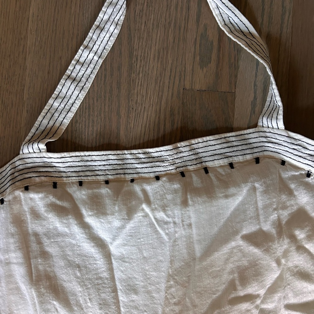 Old Navy Cream Midi/Maxi Dress